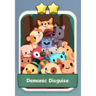 Demonic Disguise 2⭐ Monopoly Go Sticker Set 7