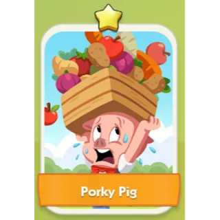 Porky Pig 1⭐ Monopoly Go Sticker Set 1