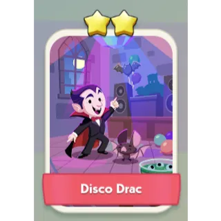 Disco Drac 2⭐ Monopoly Go Sticker Set 3