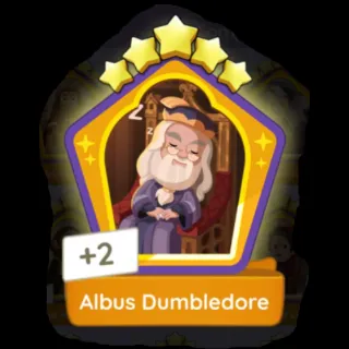 Albus Dumbledore 5 ⭐ Monopoly Go Gold Sticker Golden Blitz