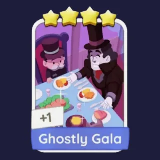 Ghostly Gala 4⭐ Monopoly Go Sticker