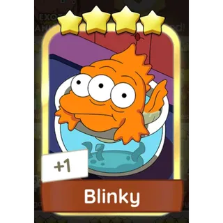 Blinky 4⭐ Monopoly Go Gold Sticker Golden Blitz