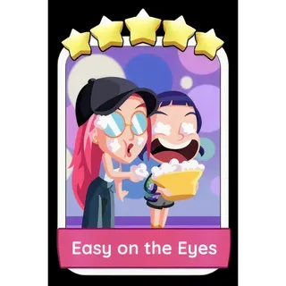 Easy on the Eyes 5⭐ Monopoly Go Sticker Set 22