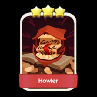 Howler 3⭐ Monopoly Go Sticker