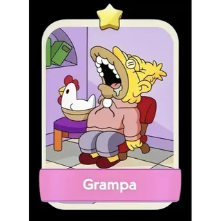 Grampa 1⭐ Monopoly Go Sticker