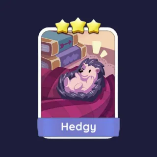 Hedgy 3⭐ Monopoly Go Sticker