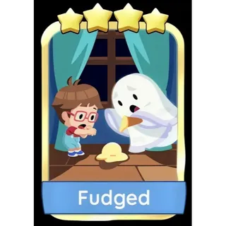 Fudged 4⭐ Monopoly Go Gold Sticker Golden Blitz