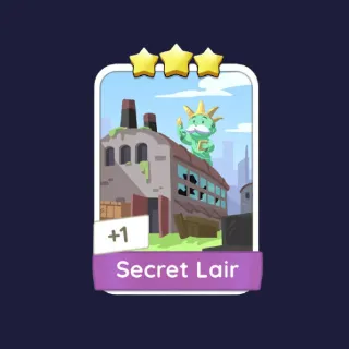 Secret Lair 3⭐ Monopoly Go Sticker