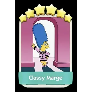 Classy Marge 6 ⭐ Monopoly Go Sticker