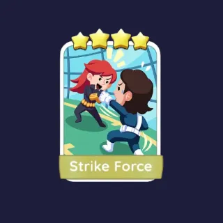 Strike Force 4⭐ Monopoly Go Sticker