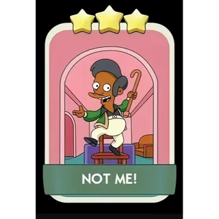 Not Me 3⭐ Monopoly Go Sticker