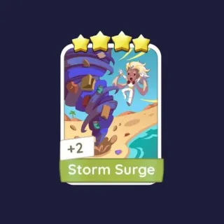 Storm Surge 4⭐ Monopoly Go Sticker