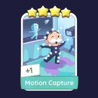 Motion Capture 4⭐ Monopoly Go Sticker