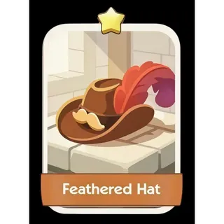 Feathered Hat 1⭐ Monopoly Go Sticker