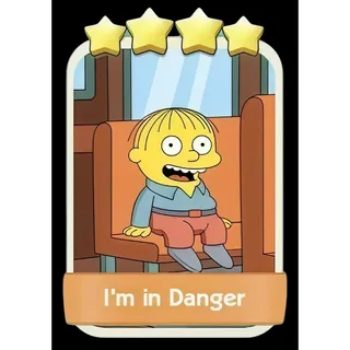 I'm in Danger 4⭐ Monopoly Go Sticker