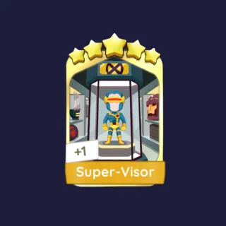 Super-visor 5⭐ Gold Sticker - Monopoly Go Golden Blitz