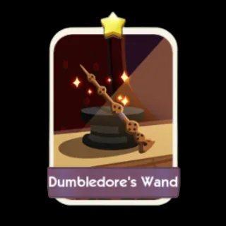 Dumbledore's Wand 1⭐ Monopoly Go Sticker