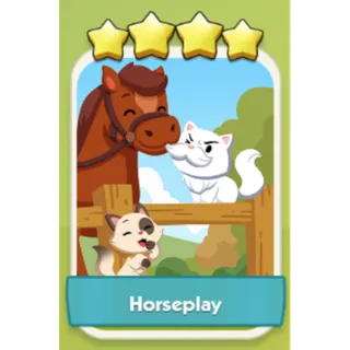 Horseplay 4⭐ Monopoly Go Sticker Set 15
