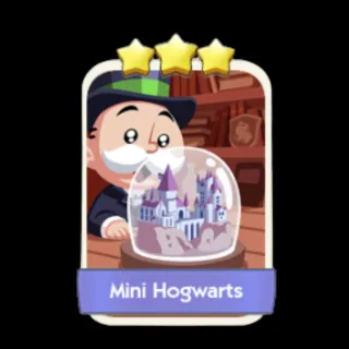 Mini Hogwarts 3⭐ Monopoly Go Sticker