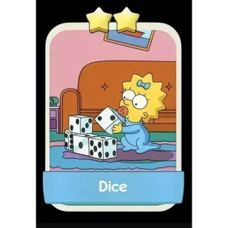 Dice 2⭐ Monopoly Go Sticker