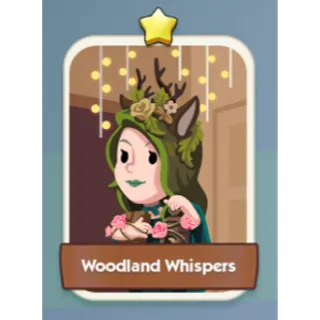 Woodland Whispers 1⭐ Monopoly Go Sticker Set 1