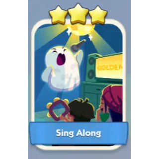 Sing Along 3⭐ Monopoly Go Sticker Set 14