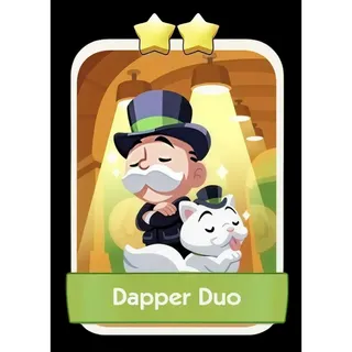 Dapper Duo 2⭐ Monopoly Go Sticker