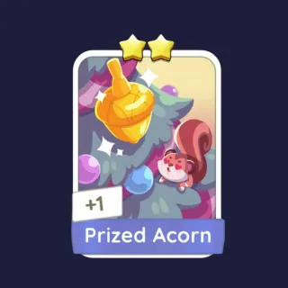 Prized Acorn 2⭐ Monopoly Go Sticker