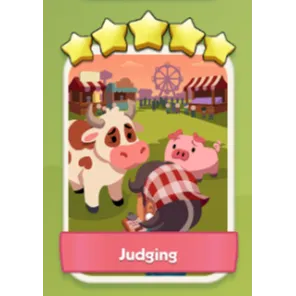 Judging 5⭐ Monopoly Go Sticker Set 20