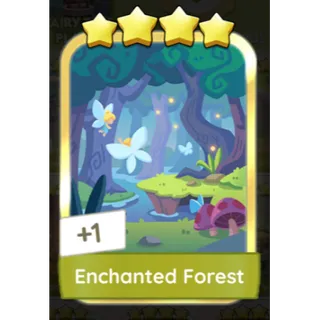 Enchanted Forest 4⭐ Monopoly Go Gold Sticker Golden Blitz