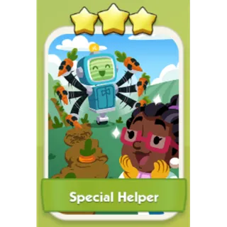 Special Helper 3⭐ Monopoly Go Sticker Set 12