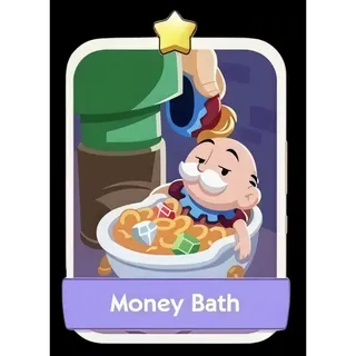 Money Bath 1⭐ Monopoly Go Sticker