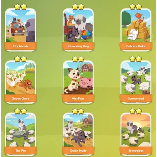 Posh Pets Go Country Monopoly Go Stickers Set 5 (Read Important Note and Rules)
