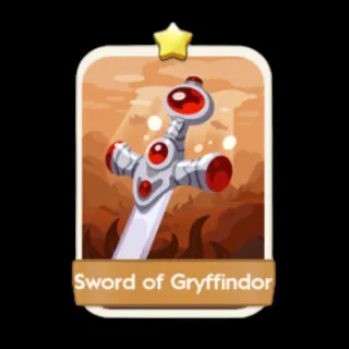Sword of Gryffindor 1⭐ Monopoly Go Sticker