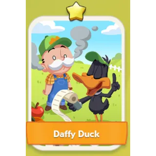 Daffy Duck 1⭐ Monopoly Go Sticker Set 1