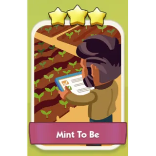 Mint To Be 3⭐ Monopoly Go Sticker Set 9