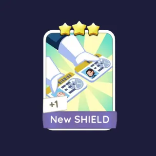 New SHIELD 3⭐ Monopoly Go Sticker