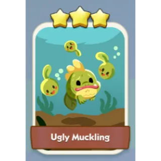 Ugly Muckling 3⭐ Monopoly Go Sticker Set 11