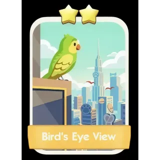 Birds Eye View 2⭐ Monopoly Go Sticker