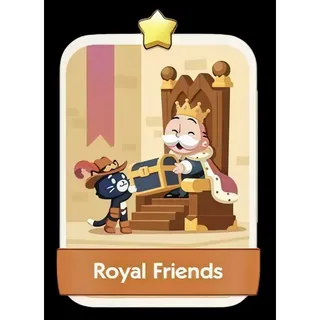 Royal Friends 1⭐ Monopoly Go Sticker