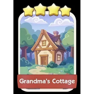 Grandma's Cottage 4⭐ Monopoly Go Sticker
