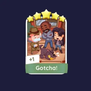 Gotcha! 5⭐ Monopoly Go Sticker