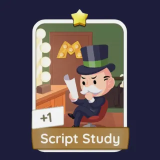 Script Study 1⭐ Monopoly Go Sticker