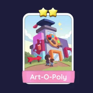 Art-O-Poly 2⭐ Monopoly Go Sticker