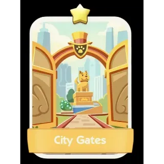 City Gates 1⭐ Monopoly Go Sticker