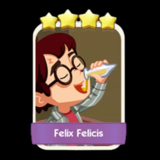 Felix Felicis 4⭐ Monopoly Go Sticker