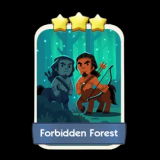 Forbidden Forest 3⭐ Monopoly Go Sticker