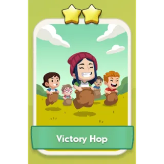 Victory Hop 2⭐ Monopoly Go Sticker Set 4