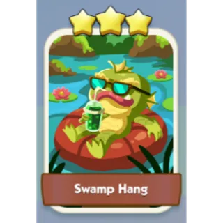 Swamp Hang 3⭐ Monopoly Go Sticker Set 11