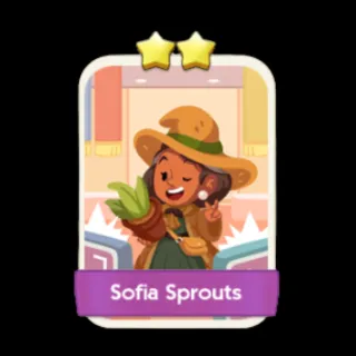 Sofia Sprouts 2⭐ Monopoly Go Sticker
